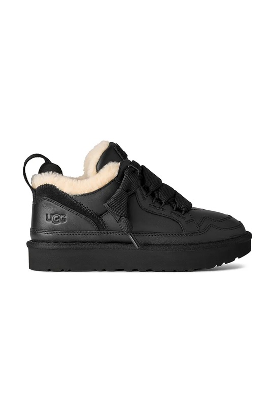 Kožené tenisky UGG Lowmel Lthr další černá 1171537.BLK
