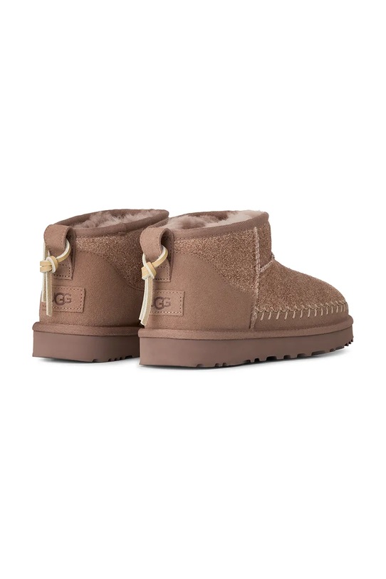 Παπούτσια Μπότες χιονιού σουέτ UGG Classic Ultra Mini Biarritz 1171538.RYK καφέ