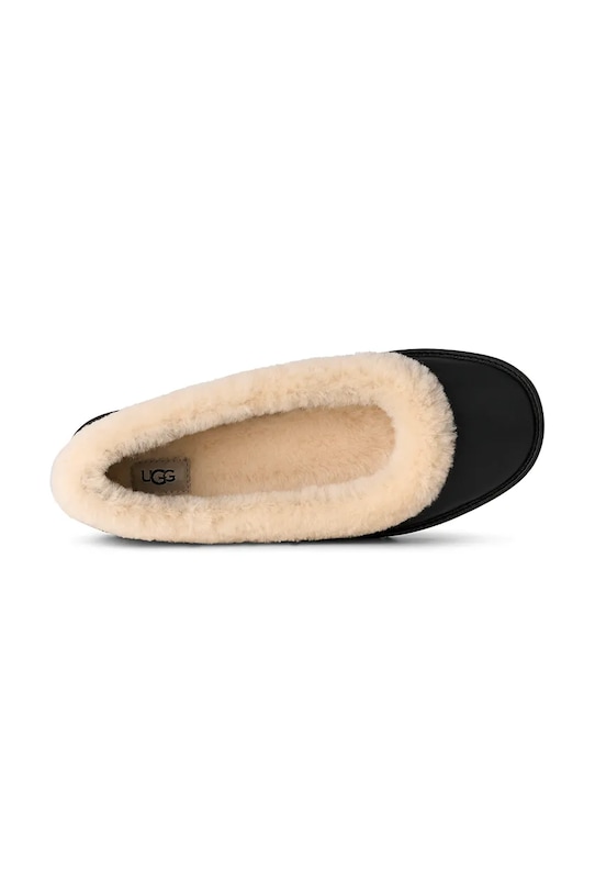 Δερμάτινες μπαλαρίνες UGG Zora Leather Ballet Flat 1178450.BLK μαύρο