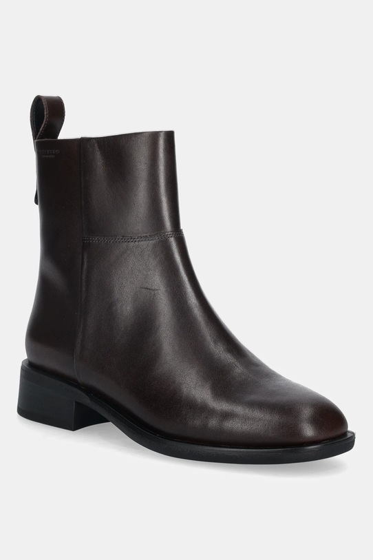Vagabond Shoemakers botki skórzane SHEILA płaski brązowy 5835.001.35