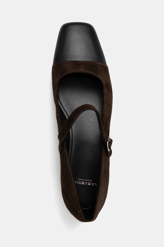Vagabond Shoemakers czółenka skórzane DEBBI brązowy 5918.049.29