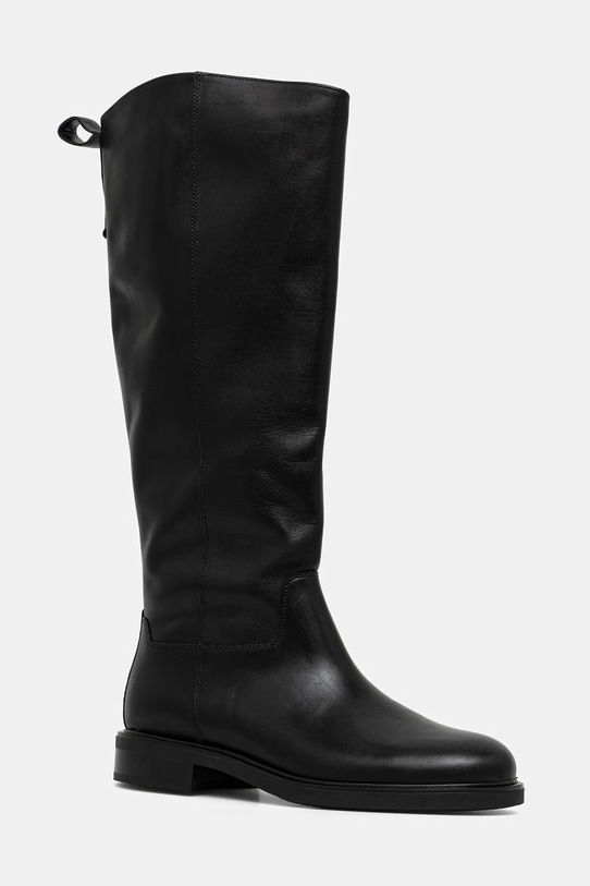 Vagabond Shoemakers kozaki skórzane FREYA płaski czarny 6006.001.20