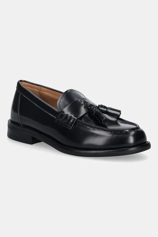 Vagabond Shoemakers mokasyny skórzane LINN płaski czarny 6036.104.20