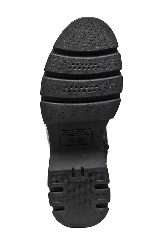 Kožne kaubojske čizme Geox D PLUETTE D565ME.05446.C9999 crna
