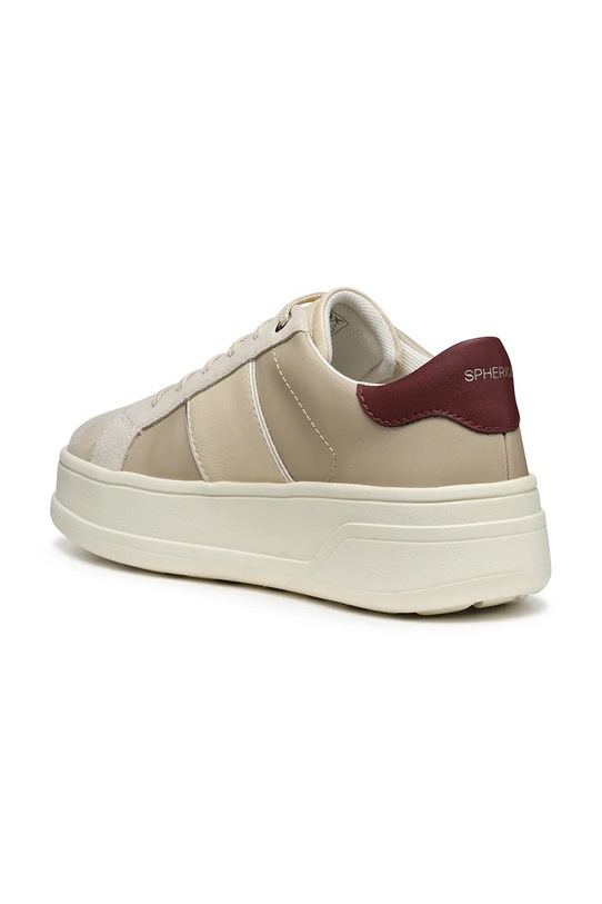 Geox sneakersy D SPHERICA ECUB-2 beżowy D56WVC.000BC.C5267