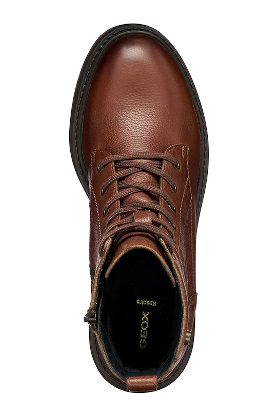 Geox cizme din piele întoarsă D IRIDEA D16HRC.000FF.C0013 maro