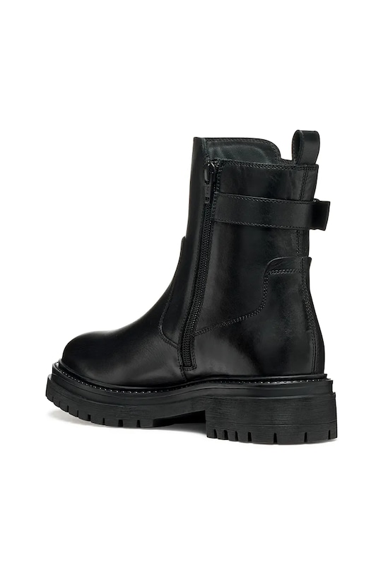 Geox cizme de piele D IRIDEA negru D36HRC.00043.C9999