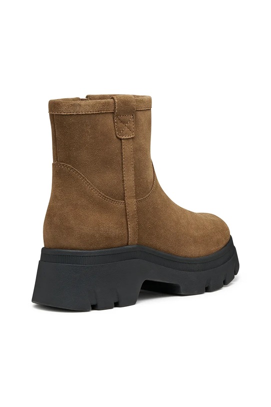 Obutev Gležnarji Geox D PLUETTE D565MA.00022.C6372 rjava