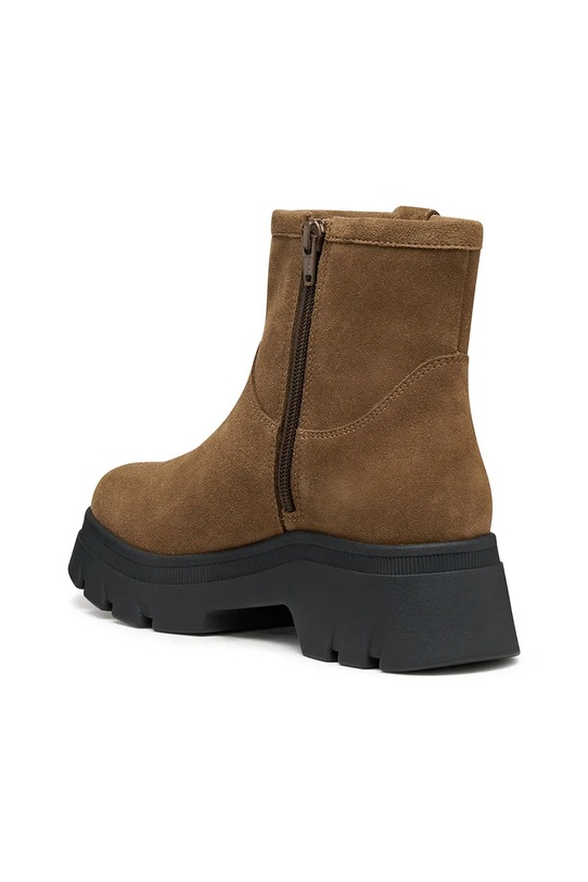 Gležnarji Geox D PLUETTE rjava D565MA.00022.C6372