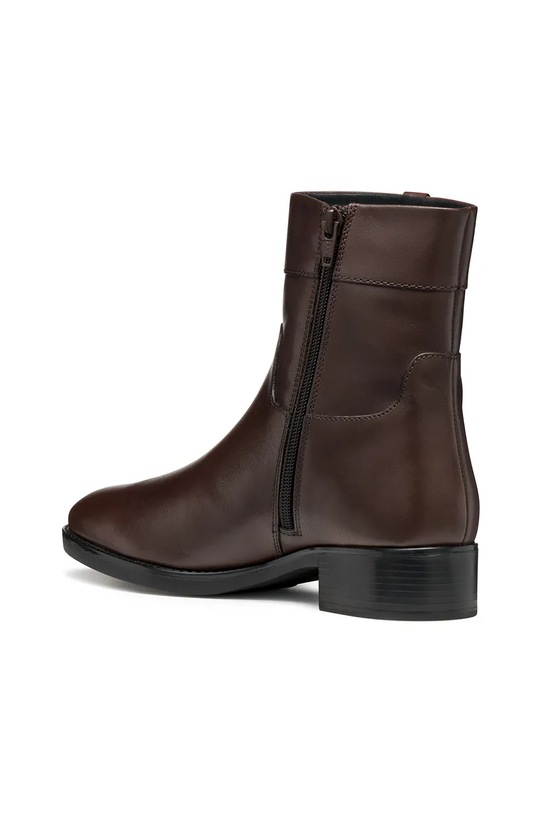 Geox botki skórzane D FELICITY bordowy D56G1A.00043.C6006