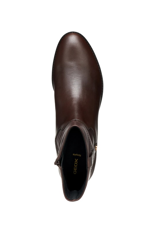Geox botki skórzane D FELICITY D56G1A.00043.C6006 bordowy