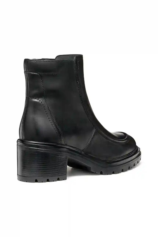 Boty Kožené kotníkové boty Geox D DAMIANA D56QCB.00043.C9999 černá