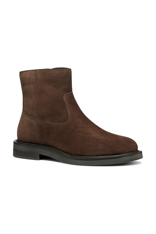 Gležnarji iz semiša Geox D SERILDA D56WYH.00022.C6006 rjava AW25