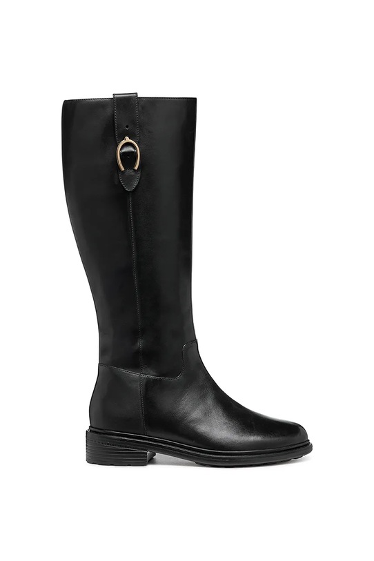 Geox ghete de piele D WALK PLEASURE neizolat negru D46TGD.00043.C9999