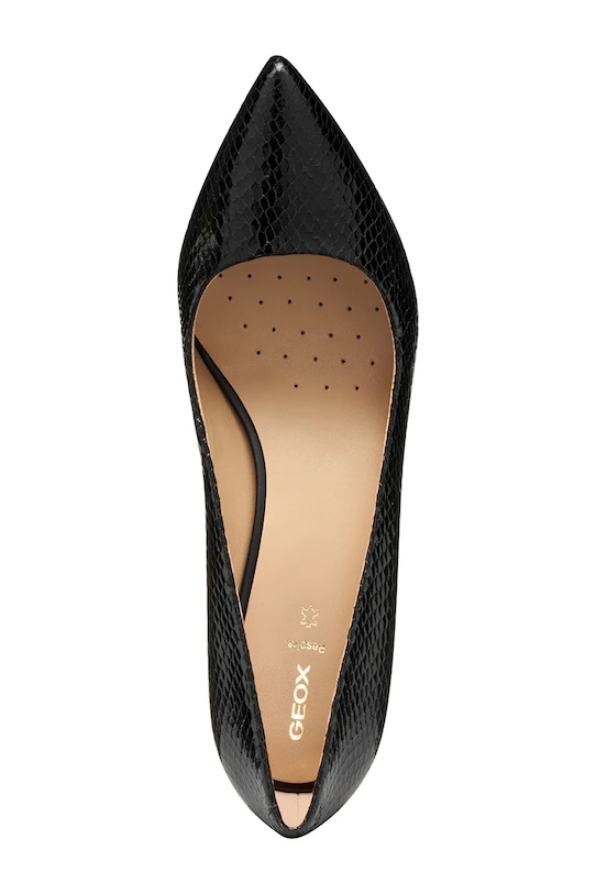 Geox stilettos de piele D KLEOPY D55YBA.000KY.C9999 negru