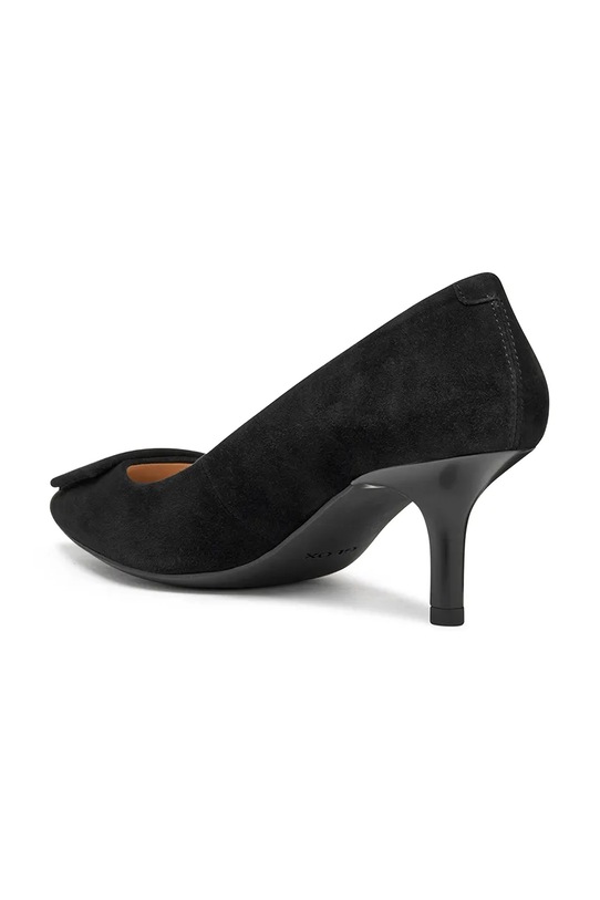 Geox tocuri din piele întoarsă D KLEOPY negru D56YBC.00021.C9999