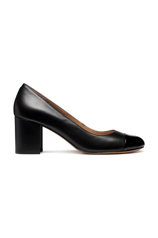 Geox pantofi de piele D VIRNILISA 65 gros negru D56YYC.0TU66.C9999