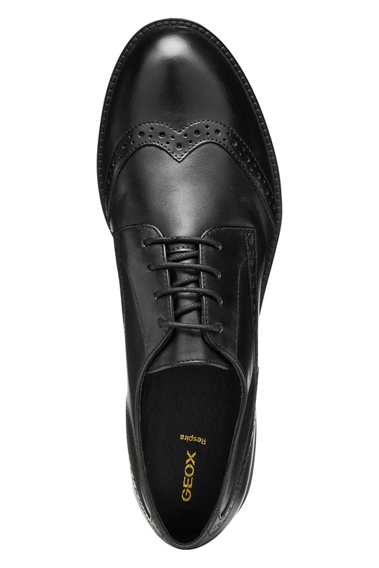 Geox pantofi de piele D JAYLON 2 D56QAD.00043.C9999 negru