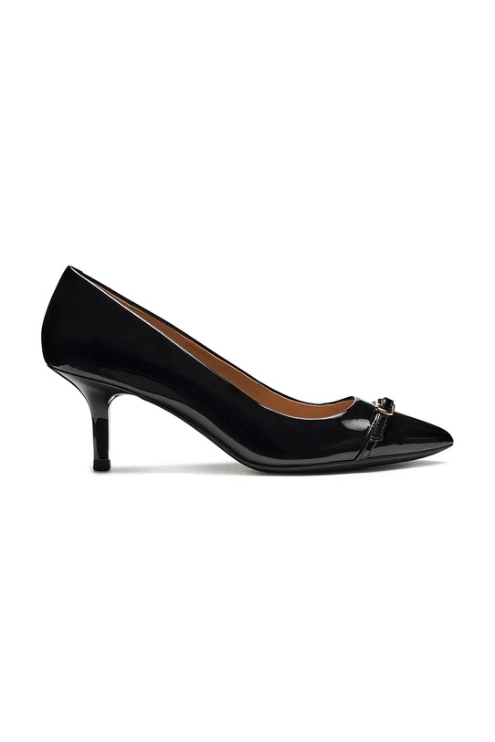 Geox szpilki skórzane D KLEOPY 5-8 cm czarny D56YBD.00066.C9999