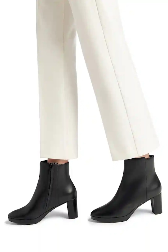 Geox botki skórzane D WALK PLEASURE 60 D36TEC.00043.C9999