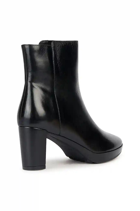 Obuwie Geox botki skórzane D WALK PLEASURE 60 D36TEC.00043.C9999 czarny