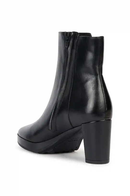 Geox botki skórzane D WALK PLEASURE 60 czarny D36TEC.00043.C9999