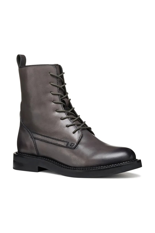 Usnjeni gležnarji Geox D SERILDA D46WYG.00043.C6029 siva AW25