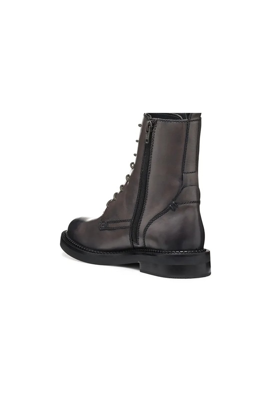 Usnjeni gležnarji Geox D SERILDA siva D46WYG.00043.C6029