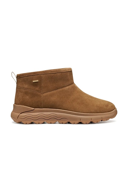 Geox cizme din piele întoarsă D SPHERICA 4X4 B ABX usor izolat maro D5626B.00022.C6372