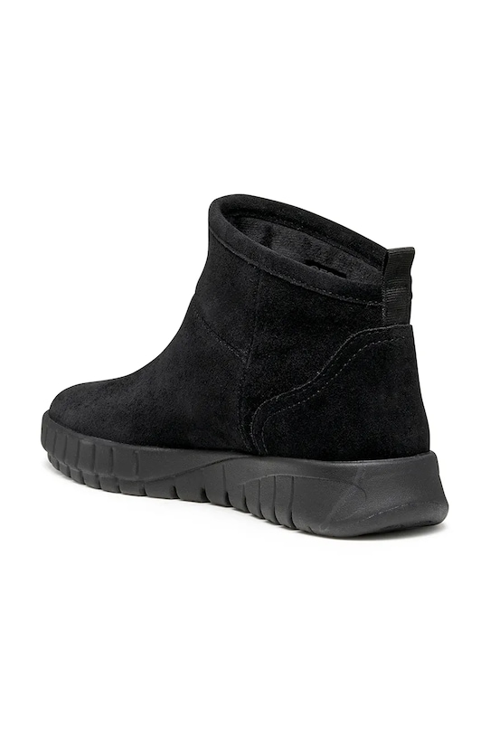 Geox cizme din piele întoarsă D FLEXTRIDE negru D569AA.00022.C9999