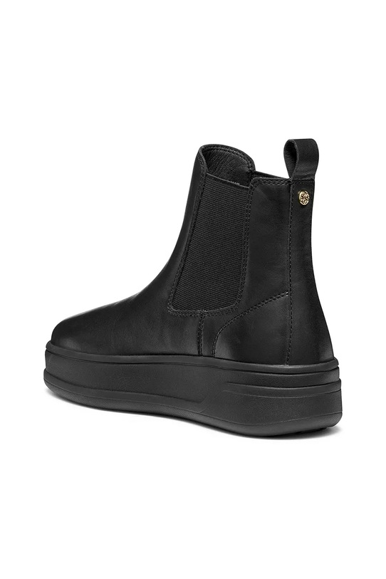 Geox botki skórzane D SPHERICA ECUB-2 czarny D56WVA.00085.C9999