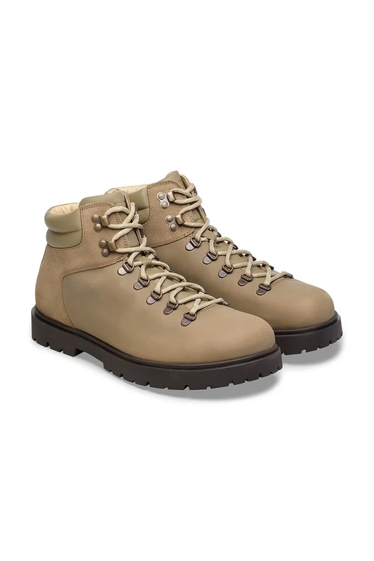 Obuwie Birkenstock workery nubukowe Jackson 2.0 1030953 zielony