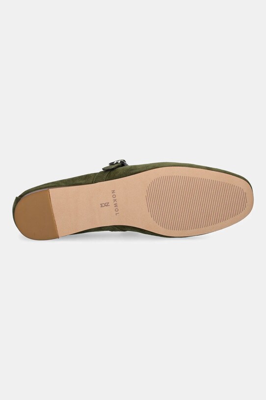Nokwol baleriny zamszowe Lova Lova.Green.Suede zielony