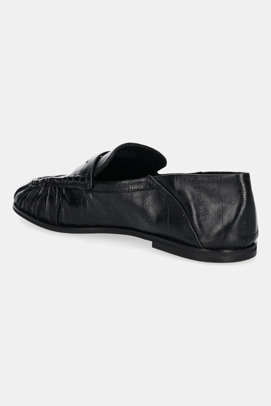 Scarpe Nokwol mocassini in pelle Mica Mica.Black.Eel nero