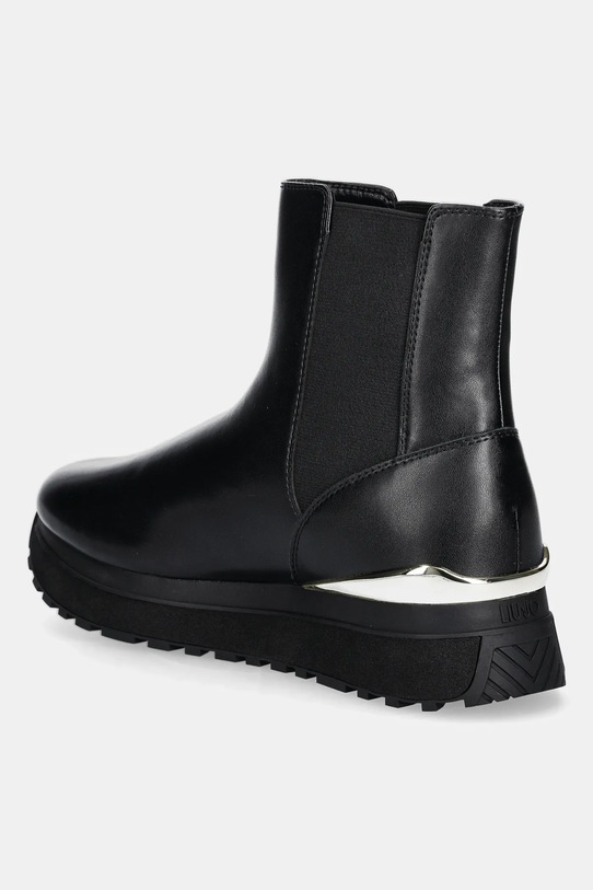 Liu Jo sztyblety skórzane LIU JO MAXI WONDER 95 BF5001PX24122222 czarny AW25