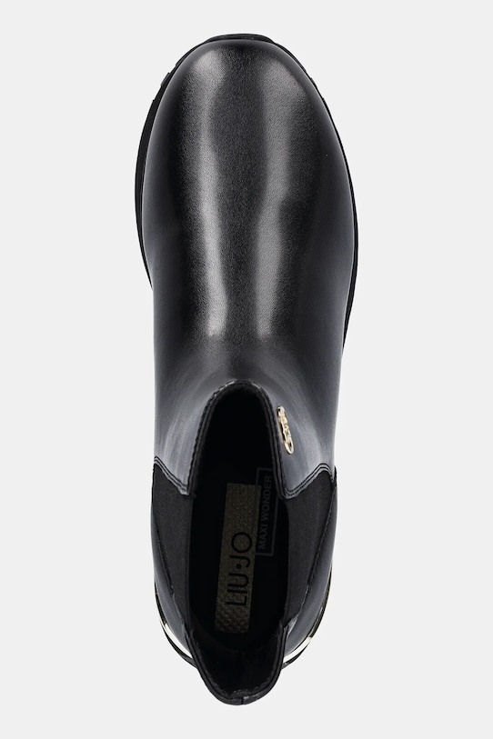 Шкіряні черевики Liu Jo LIU JO MAXI WONDER 95 чорний BF5001PX24122222