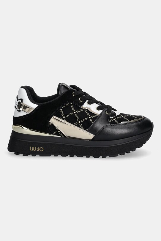 Liu Jo sneakersy LIU JO MAXI WONDER 91 BF5005PX68122222 czarny AW25
