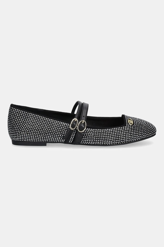 Μπαλαρίνες σουέτ Liu Jo BRIGITTE 06 SF5113TX36422222 μαύρο AW25