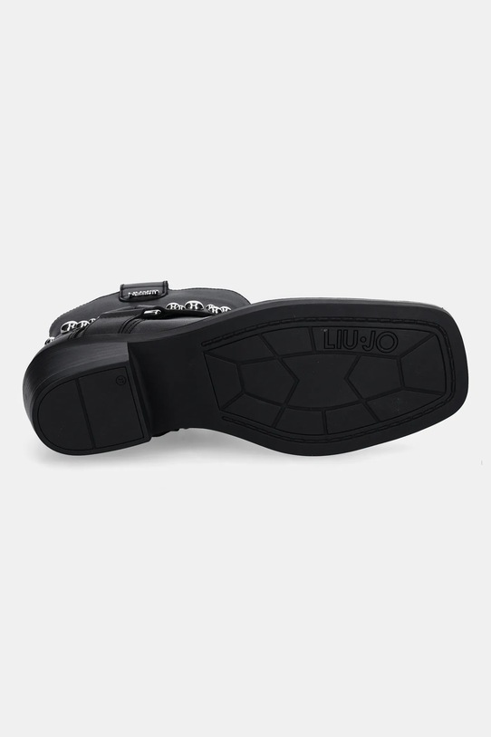 Liu Jo cizme de piele ROXY1 SF5047P010222222 negru