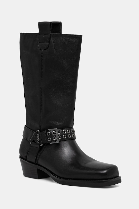 Usnjeni elegantni škornji Liu Jo ROXY 02 Neizolirana črna SF5049P010222222