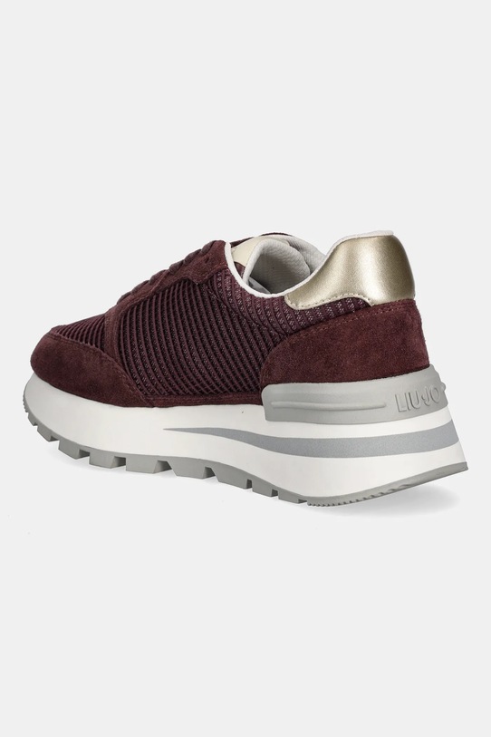 Încălțăminte Liu Jo sneakers AMAZING 25 BF5049PX027S3906 burgundia