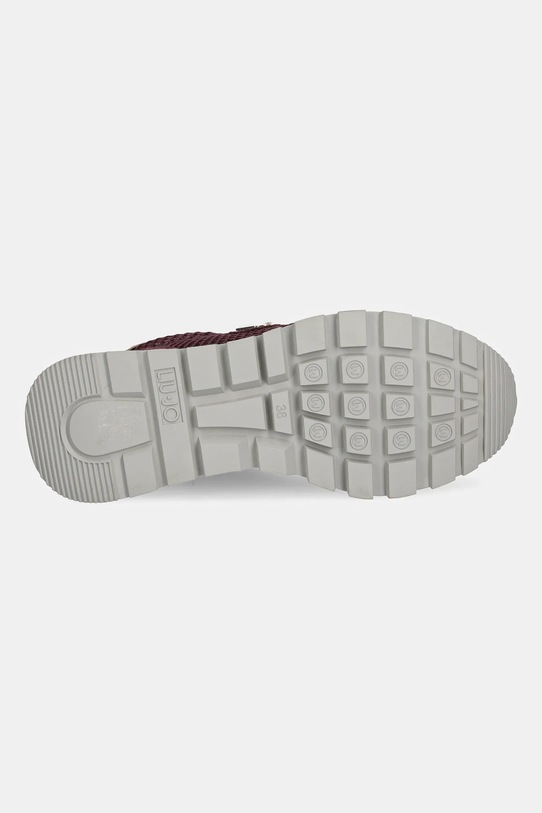 Liu Jo sneakers AMAZING 25 BF5049PX027S3906 burgundia