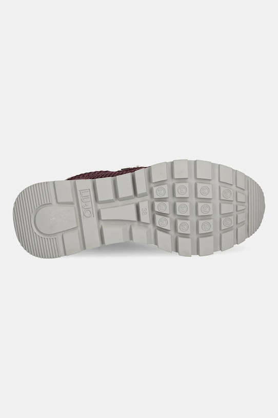 Liu Jo sneakers AMAZING 25 BF5049PX027S3906 burgundia