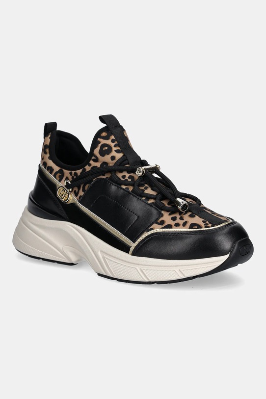 Liu Jo sneakersy LJ01 02 skóra zamszowa czarny BF5019PX791S1068