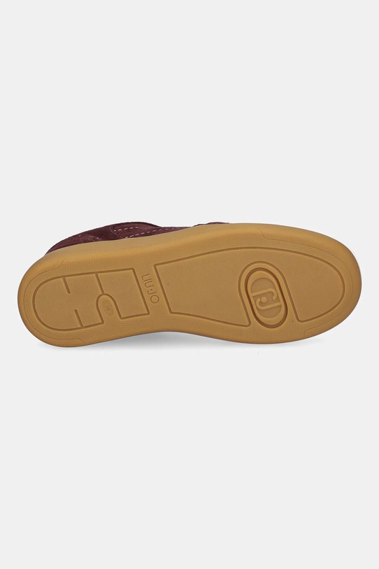 Liu Jo sneakersy zamszowe CONNOR 01 BF5069PX002S3805 bordowy
