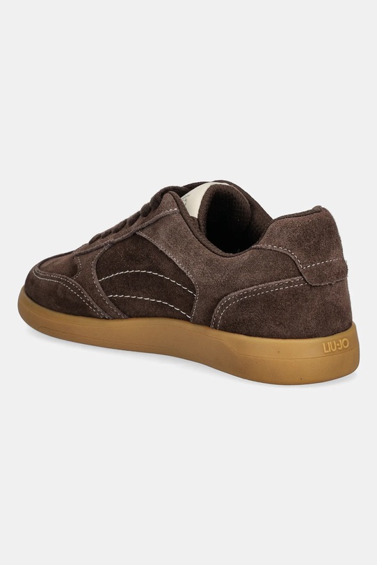 Obuwie Liu Jo sneakersy zamszowe CONNOR 01 BF5069PX002S3830 brązowy