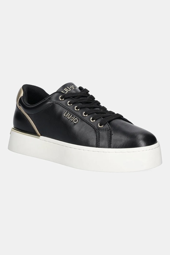 Liu Jo sneakers din piele PRETTY 06 piele negru BF5041PX026S1189