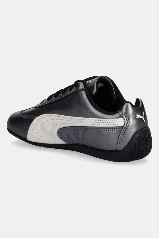 Obuwie Puma sneakersy skórzane Speedcat 403689 srebrny