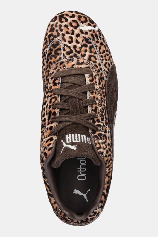 Puma sneakersy zamszowe Speedcat Wild Wns brązowy 406690