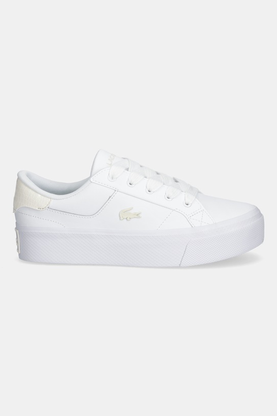 Lacoste sneakers Ziane Platform Sneakers 50CFA0033 alb AW25